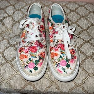 Blowfish floral sneakers size 9